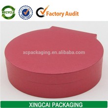 round leather watch storage box embossed
