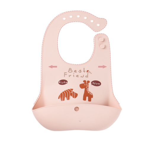 Custom Animals Design Silicone Bibs untuk bayi baru lahir