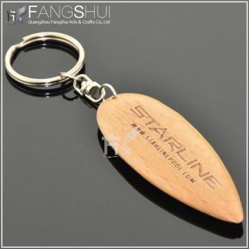 Custom Carving keychains letters wood