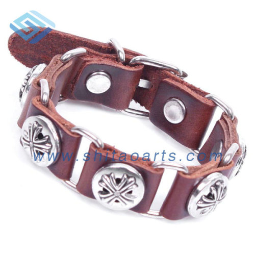 make leather cord bracelets