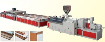 pvc plastic artificial marble stone profile production line