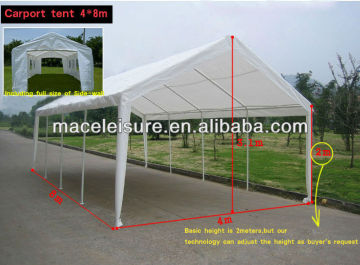 4MX8M Hot sale Heavy Duty outdoor warehouse teepee tents