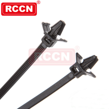 RCCN Push Mount Tie PWV-130IBA Black Nylon Wire Ties