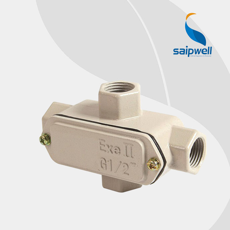 Saipwell/Saip Best Selling BHC Explosion-proof Die Casting Aluminium Conduit Outlet Box(BHC-E)