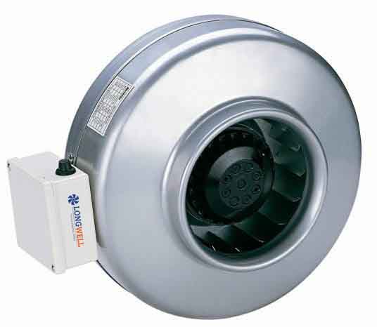 4''/160mm AC centrifugal fan duct fan 4 inch small size exhaust fan ventilation