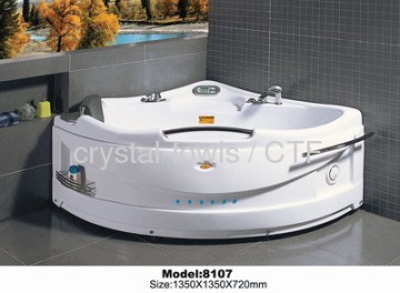 Computer Control Corner Massage Bathtub 