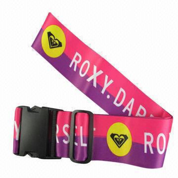 Promotional Summation Luggage Belts with Name Card