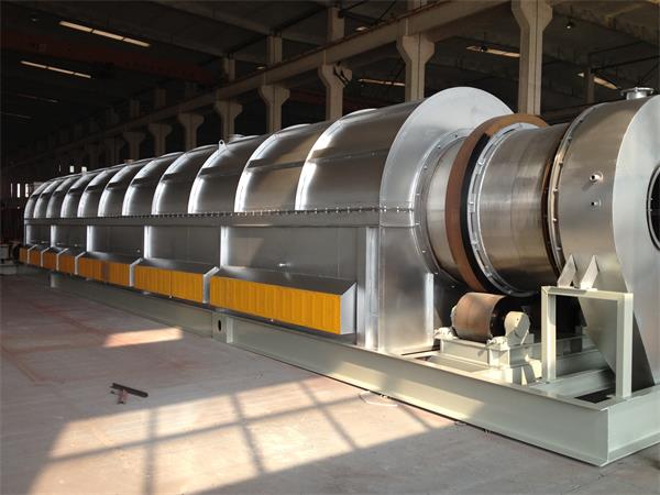 KJG vacuum hollow paddle dryer for Sludge