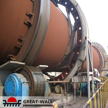 gypsum calcinated petroleum coke rotary kiln with 5 years Warranty