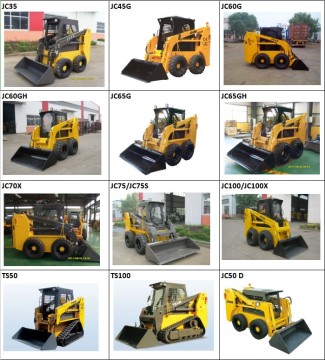 1500kg Rated Skid Steer Loader Skidsteer