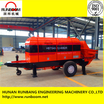 trailer mounted concrete pump