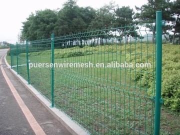 PVC Coated Metal Wire Double Sides Fence