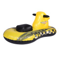 Cadeira de lounge inflável de natação amarelo flutuante personalizada