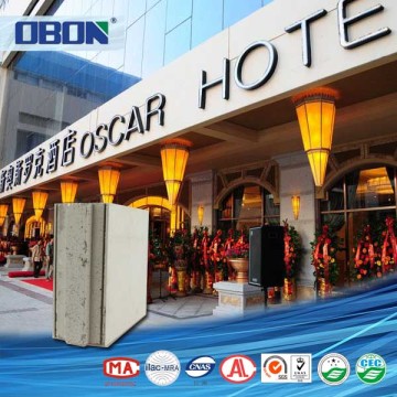 OBON construction material building ready made walls sound absorbing sandwich panels alternative wall materials brick wall panel