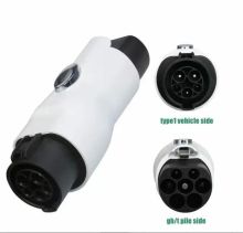 SAEJ1772 type 1 to GB/T EV charging adapter