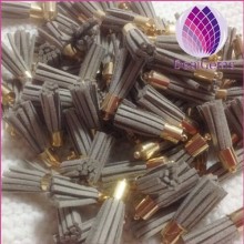 wholesale grey imitation leather Tassel suede leather tassel