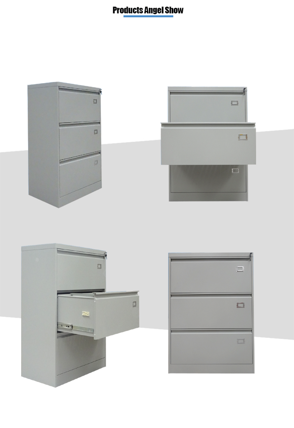 steel 3 drawer lateral cabinet 