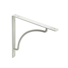 Steel simple white painting wall mounted shelf brackets