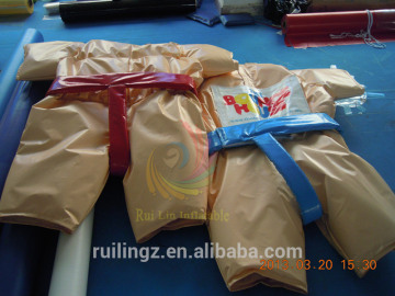 2014 best quality fascinating sport game inflatable sumo wrestler costume