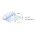 Anti statisk klar polysterfilm transparent för elektronik