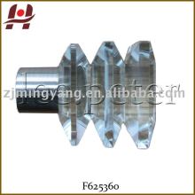 crystal window curtain rod finial