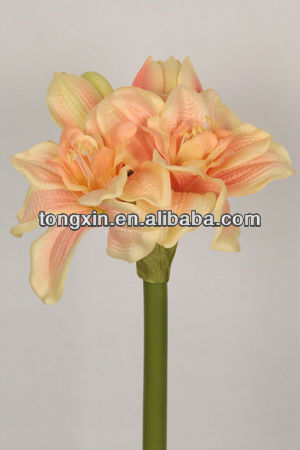 27075S amaryllis amaryllis artificial ornament high end romantic hotel silk flower