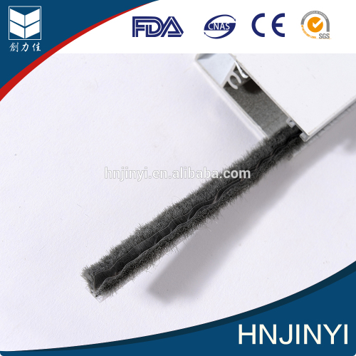 Siliconized Aluminiun Window Brush Strip