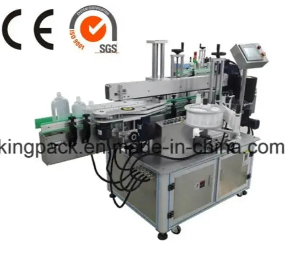 Skilt Factory Price Automatic Sticker Bottles Jars Cans Front Back Two Sides Labeling Machine