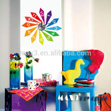 2016 big projection hourly wall sticker clock funny wall clock for home decoration