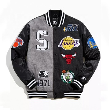 Letterman School Jackets Usine de gros sur mesure