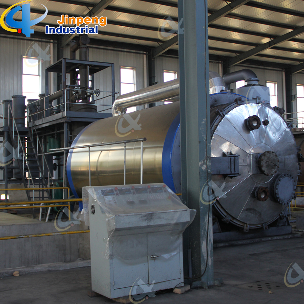 Pyrolysis Heavy Oil Plastic Recycling System