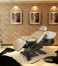 Luxury barber shampoo bed for salon