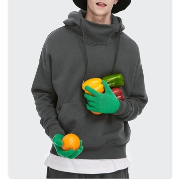 Hoodie mit Kordelzug und Tasche