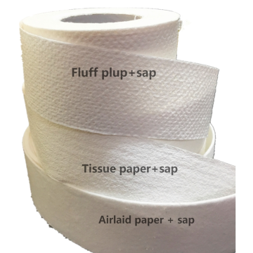 Fluff Pulp Paper for Sanitary Napkins - Raw Material SAP Paper Wood Pulp