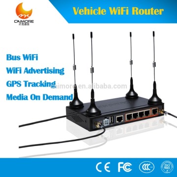 4G Bus WIFI Video Server with hotspot management and fleet management