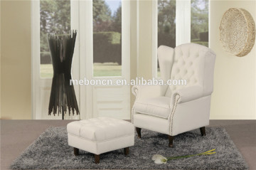 Chesterfield Queen Anne High Back Wing Chair A15