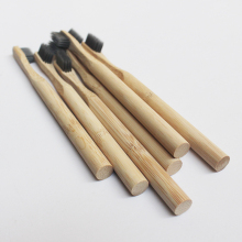 Bamboo Toothbrush With Round Handle