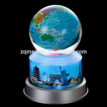 Magnetic Levitating and Rotating World Globe