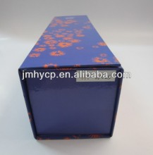 Single wine bottle cheap unfinished wooden wine boxes