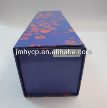 Single wine bottle cheap unfinished wooden wine boxes