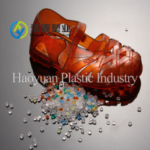 Soft crystal pvc compounds for sandal