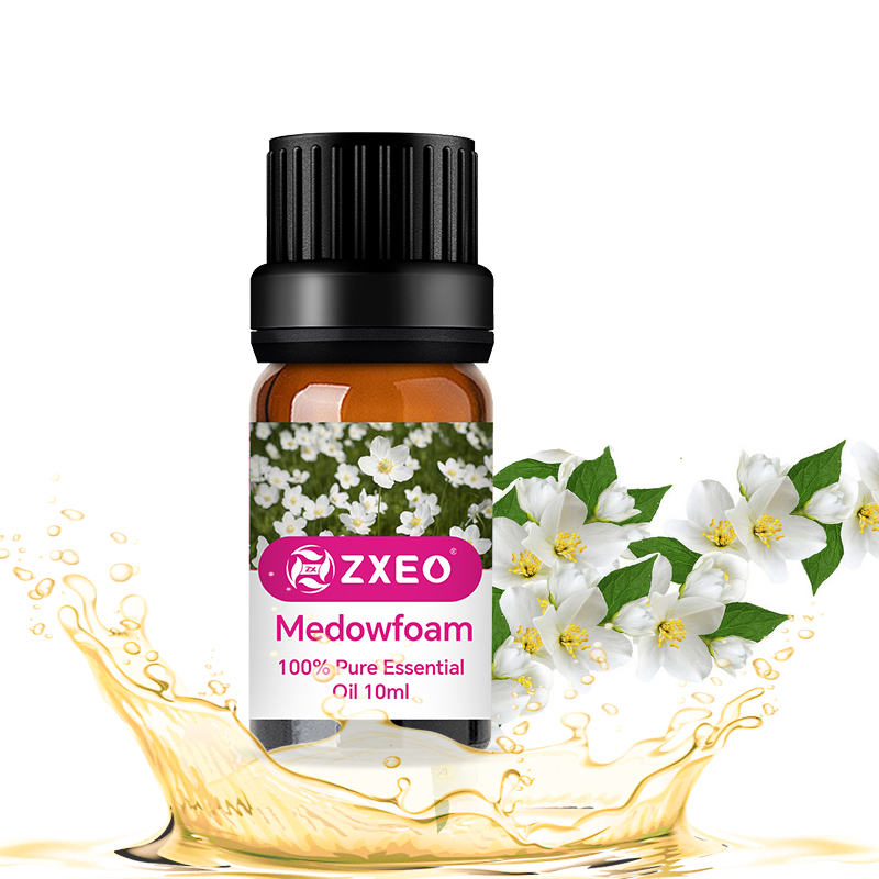 Aromatherapy Organic Wholesale Pure Natural Limnanthes Alba Organic Meadowfoam Seed Oil Carrier Oil for cosmetic skin body