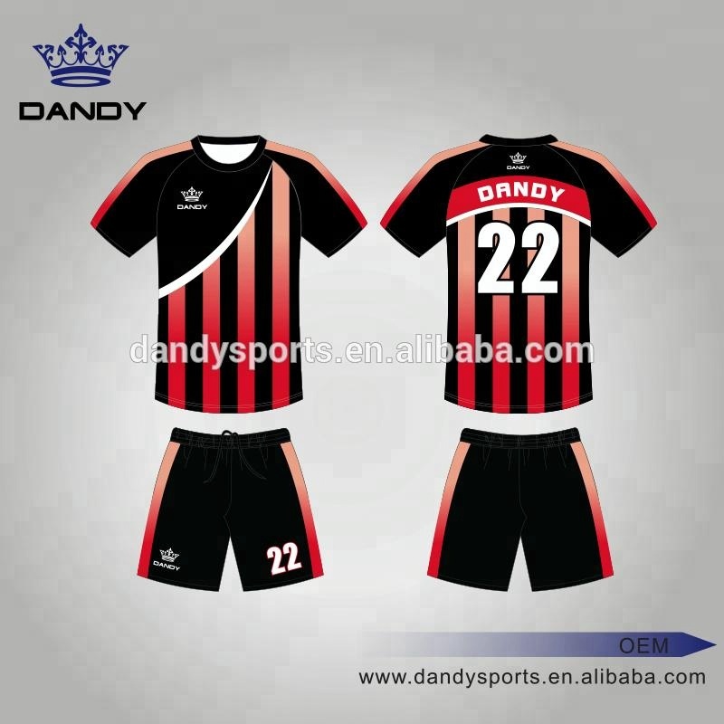 Kit de fútbol de sublimación personalizado