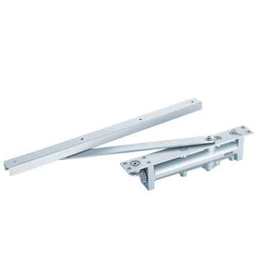 Adjustable force concealed door closer