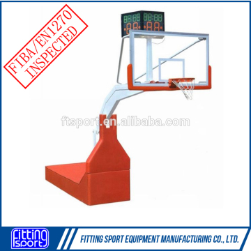 Porter Design Manual Hydraulic Basketball System Removable Portable Basketball Goal/Hoop/Frame