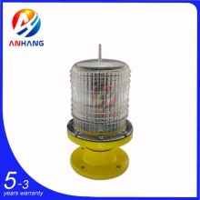 Low-intensity Solar-Powered Aviation Obstruction Light