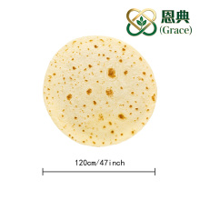 Classic Flannel Round Throw for Everyday Use