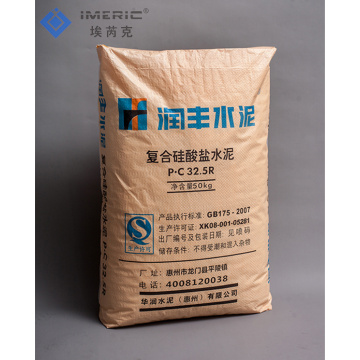 Aangepaste verpakking 50kg zakken cement