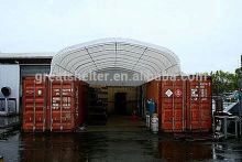 Fabric Tensile Steel Structure Sun Awning And Canopy
