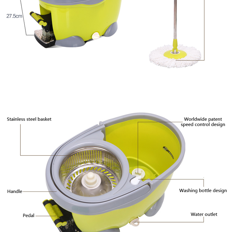 SPIN MOP SIZE